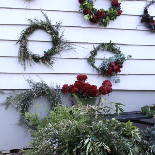 The Wildflower School - Christmas Wreath Workshops