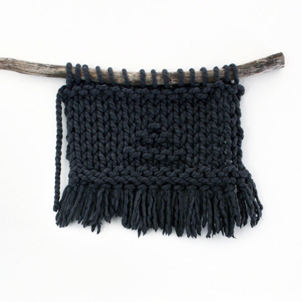 Little Oneroa Hand Knitted Wallhanging